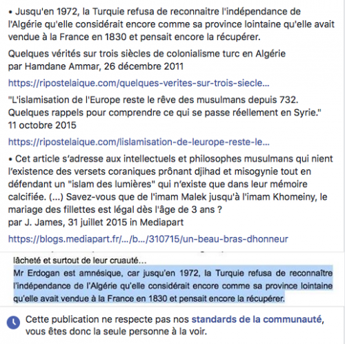 hamdane ammar,turquie,algérie,censure facebook