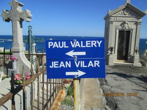 Paul Valéry & Jean Vilar à Sète