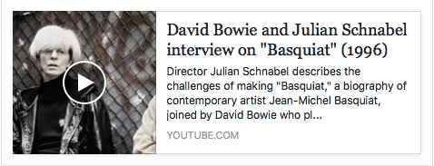 Julian Schnabel,Jean-Michel Basquiat,David Bowie,Andy Warhol,