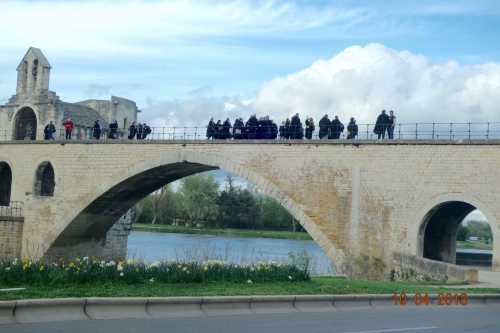 Les avocats du Barreau sur le pont, Avignon le 10 avril 2018 © -IP..jpg